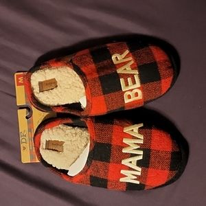 Dear foam Mama bear slippers